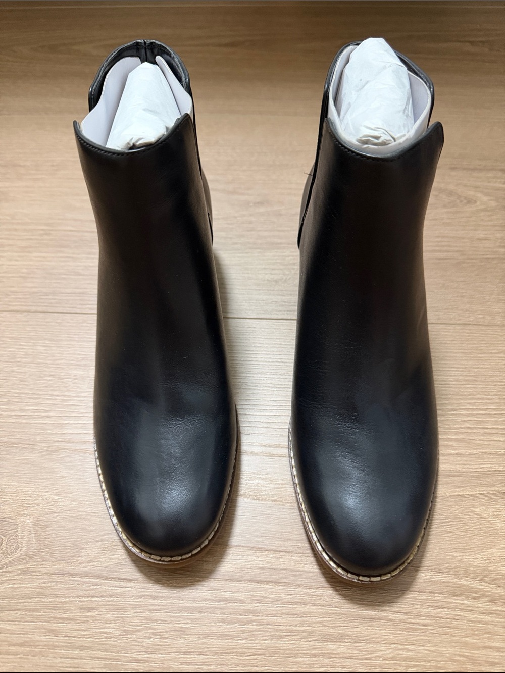 Cole Haan Abbot bootie Black Leather Ankle Booties
